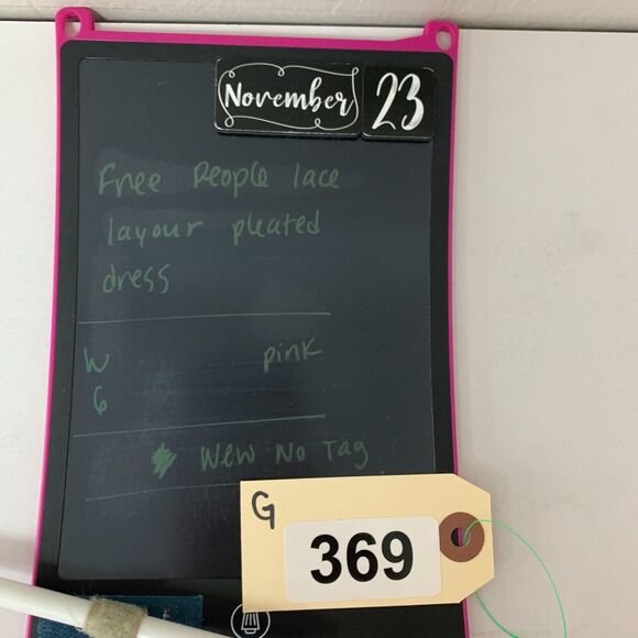 Free People Rocco Lace Dress Womens 6 Pink Crochet Cutout Back Lined Fit Flare - Picture 14 of 16